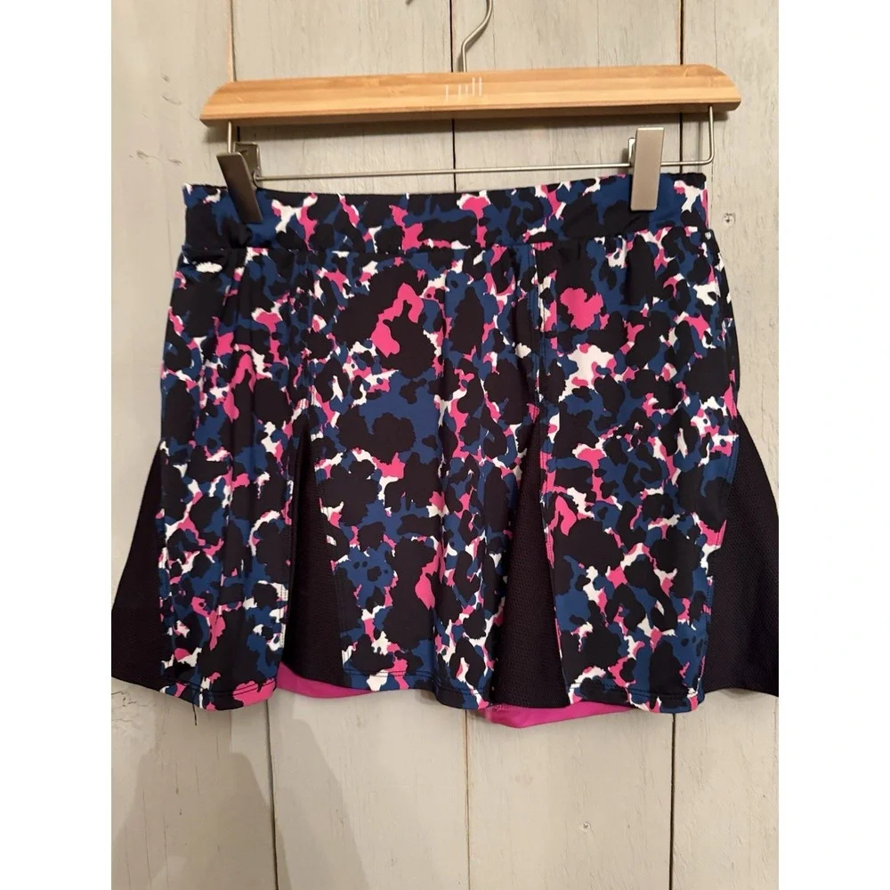 Tail Women's M Pink Black Blue Geometric Athletic Golf Skort Pickle Ball